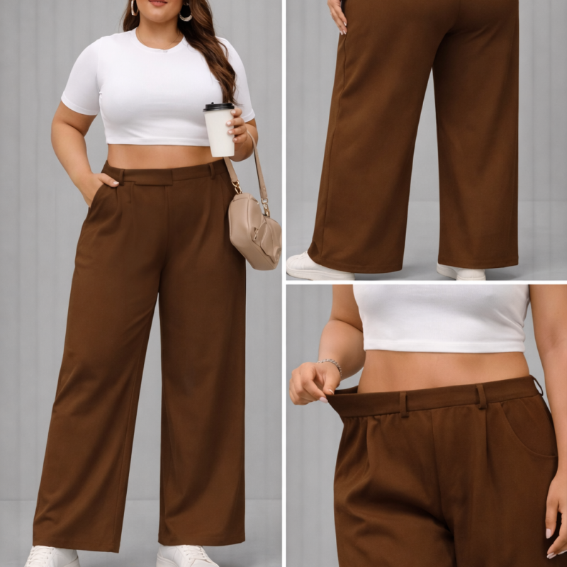 Selene Flex Cotton-Lycra Trousers